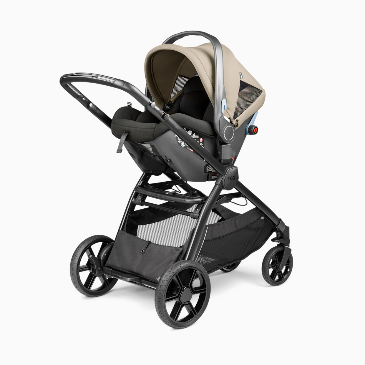 Peg Perego Ypsi Travel System - Vanilla Blend.