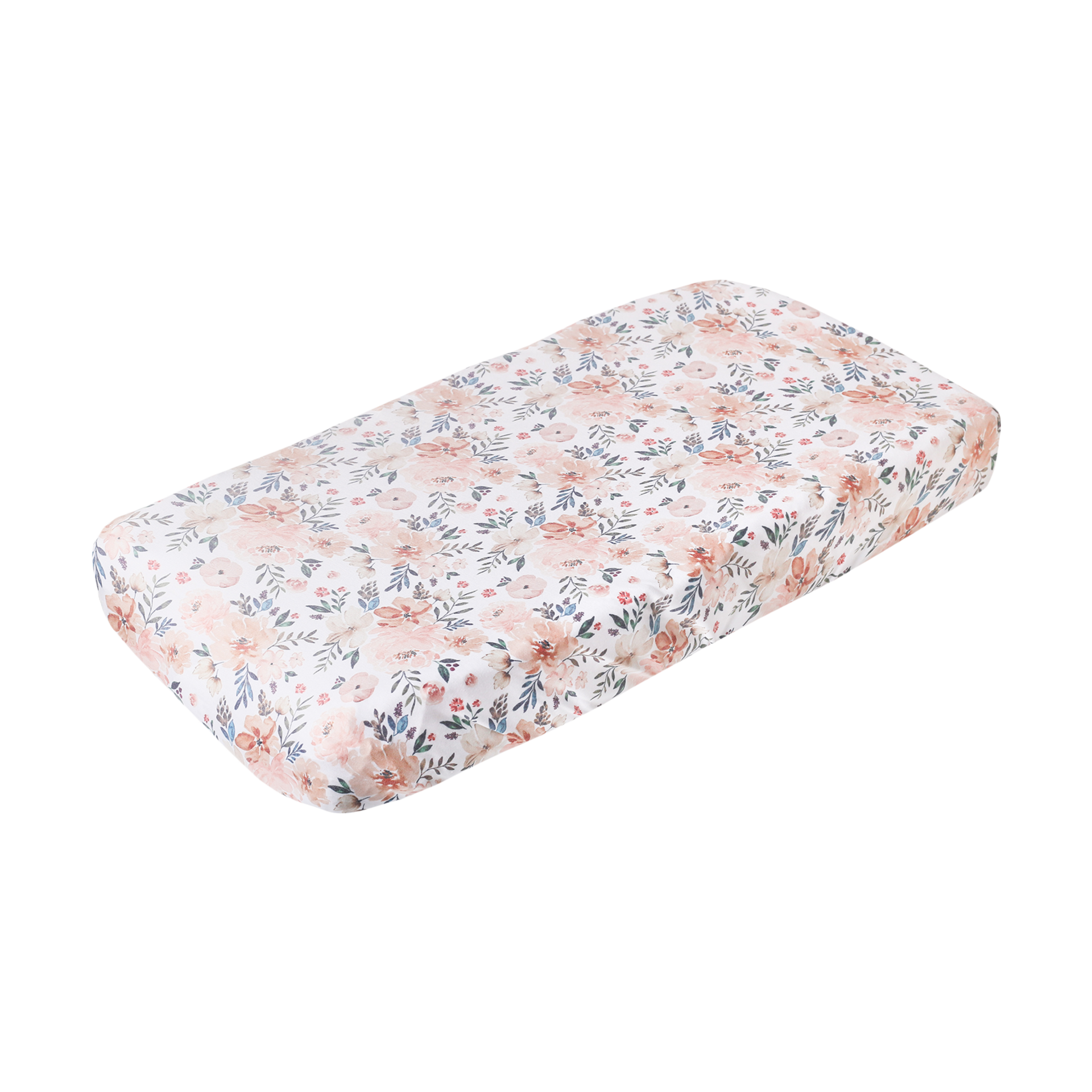 Copper Pearl Printed Premium Knit Diaper Changing Pad Cover.