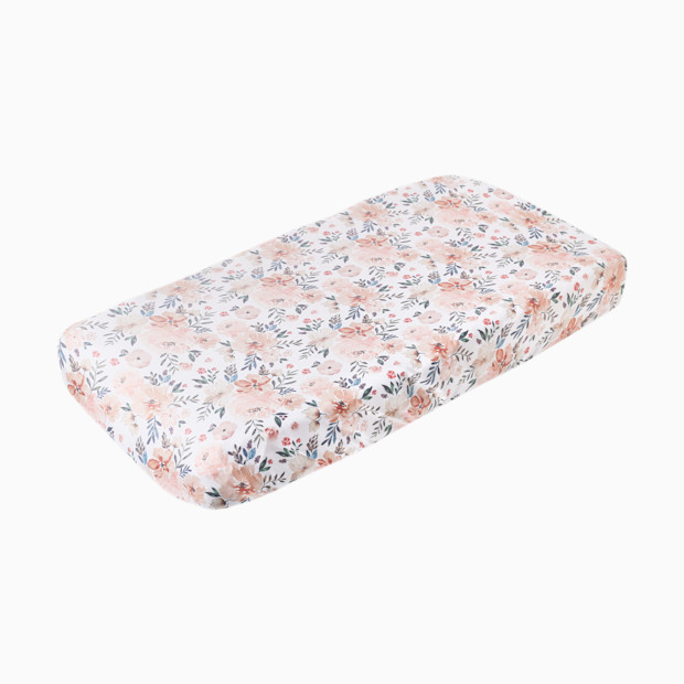 Copper Pearl Printed Premium Knit Diaper Changing Pad Cover.