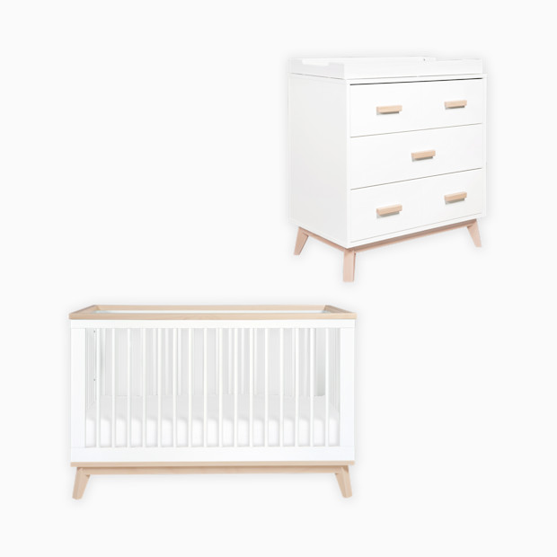 babyletto Scoot Crib & Dresser Bundle.