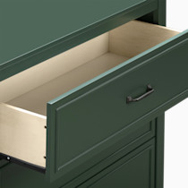 DaVinci Charlie 3-Drawer Dresser - Forest Green DaVinci Charlie 3-Drawer Dresser - Forest Green