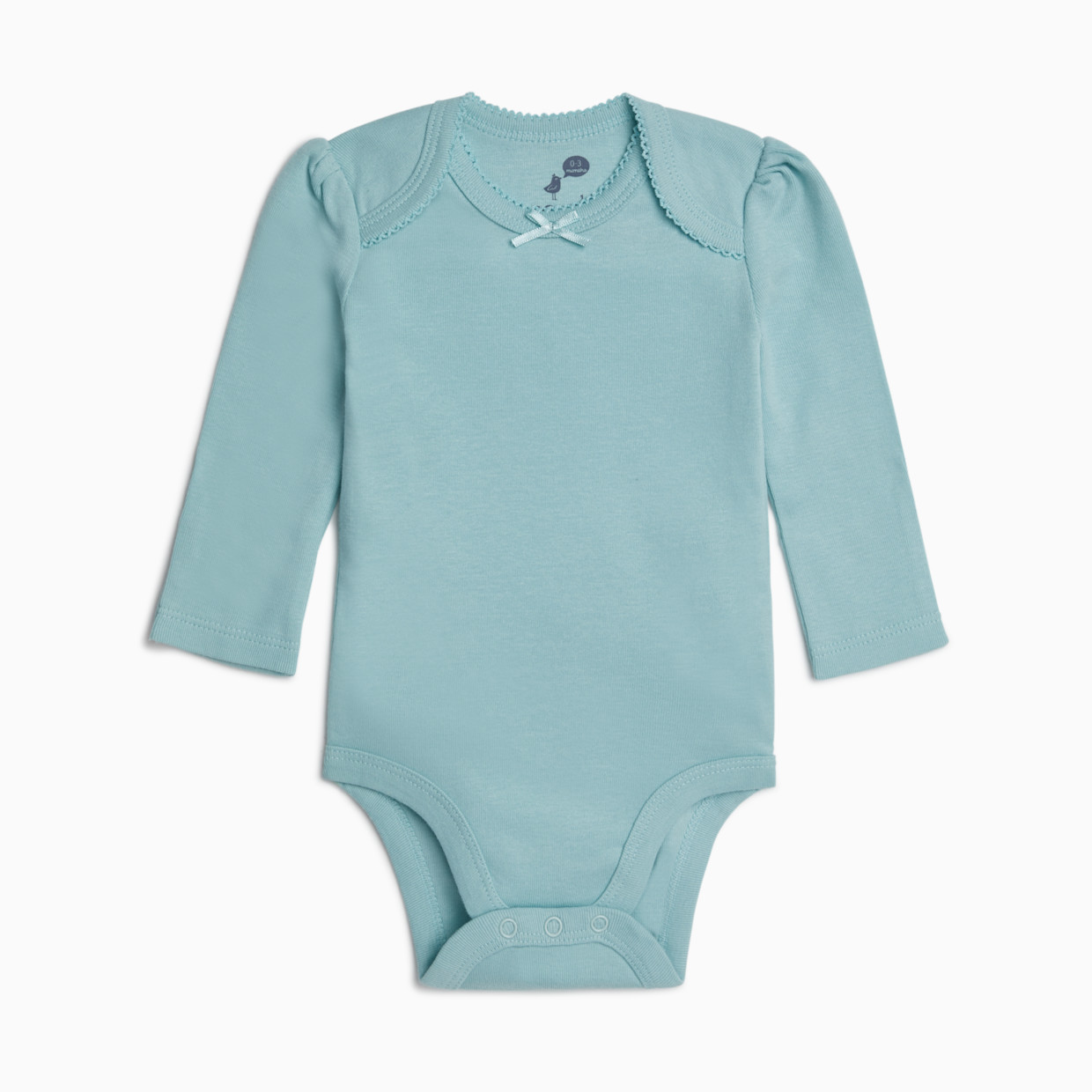Small Story 5 Pack Long Sleeve Solid Bodysuits - Pink Hues, 3-6 M.