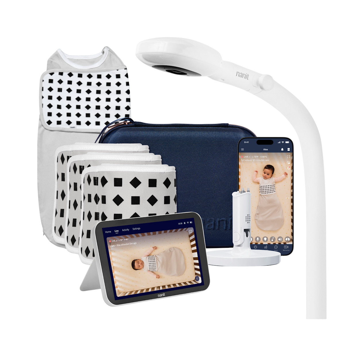 Nanit Nanit x Babylist Floor Stand Ultimate Bundle with Home Display.