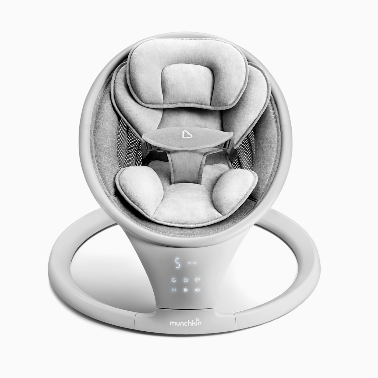 Munchkin Vibration Baby Swing - Bluetooth-Enabled Smart Seat with Music and Motion.