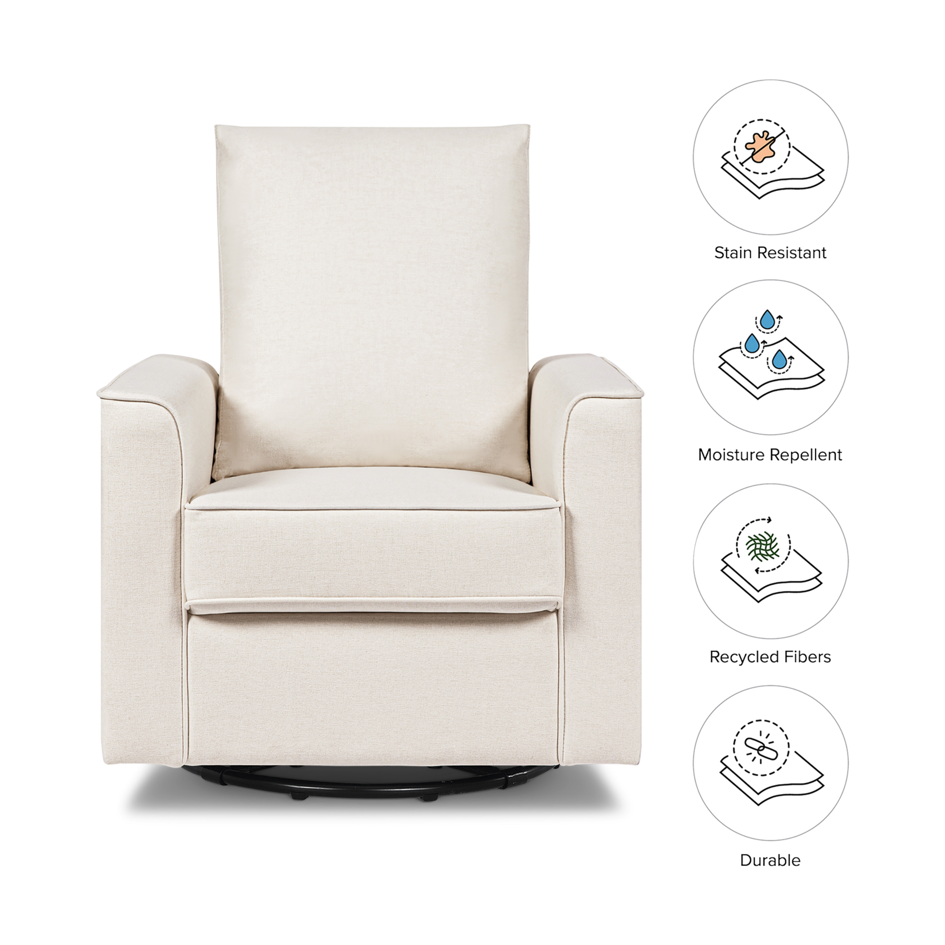 alden swivel glider