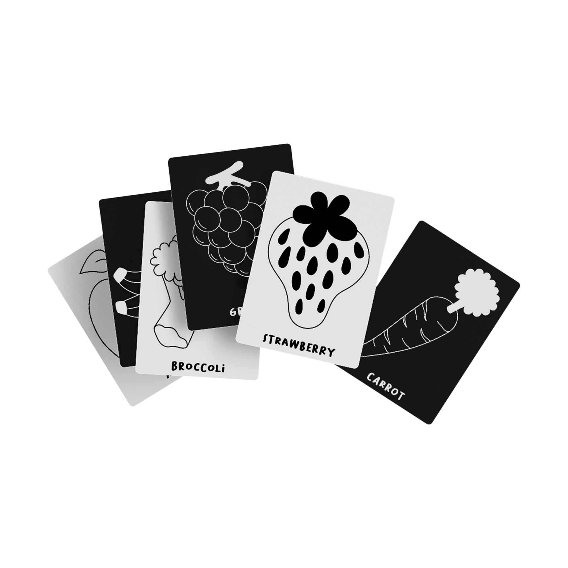 Lalo Art Cards - Fruits & Veggies.