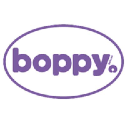 Logo for The Boppy Company.