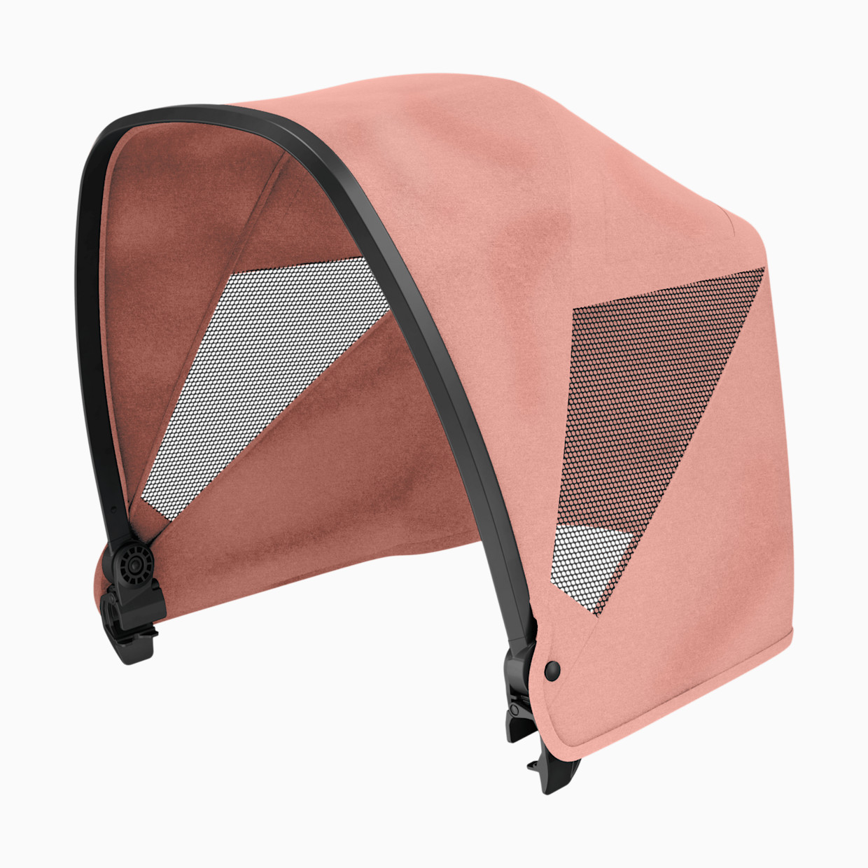 Veer Cruiser Wagon Retractable Canopy - Rose Quartz.