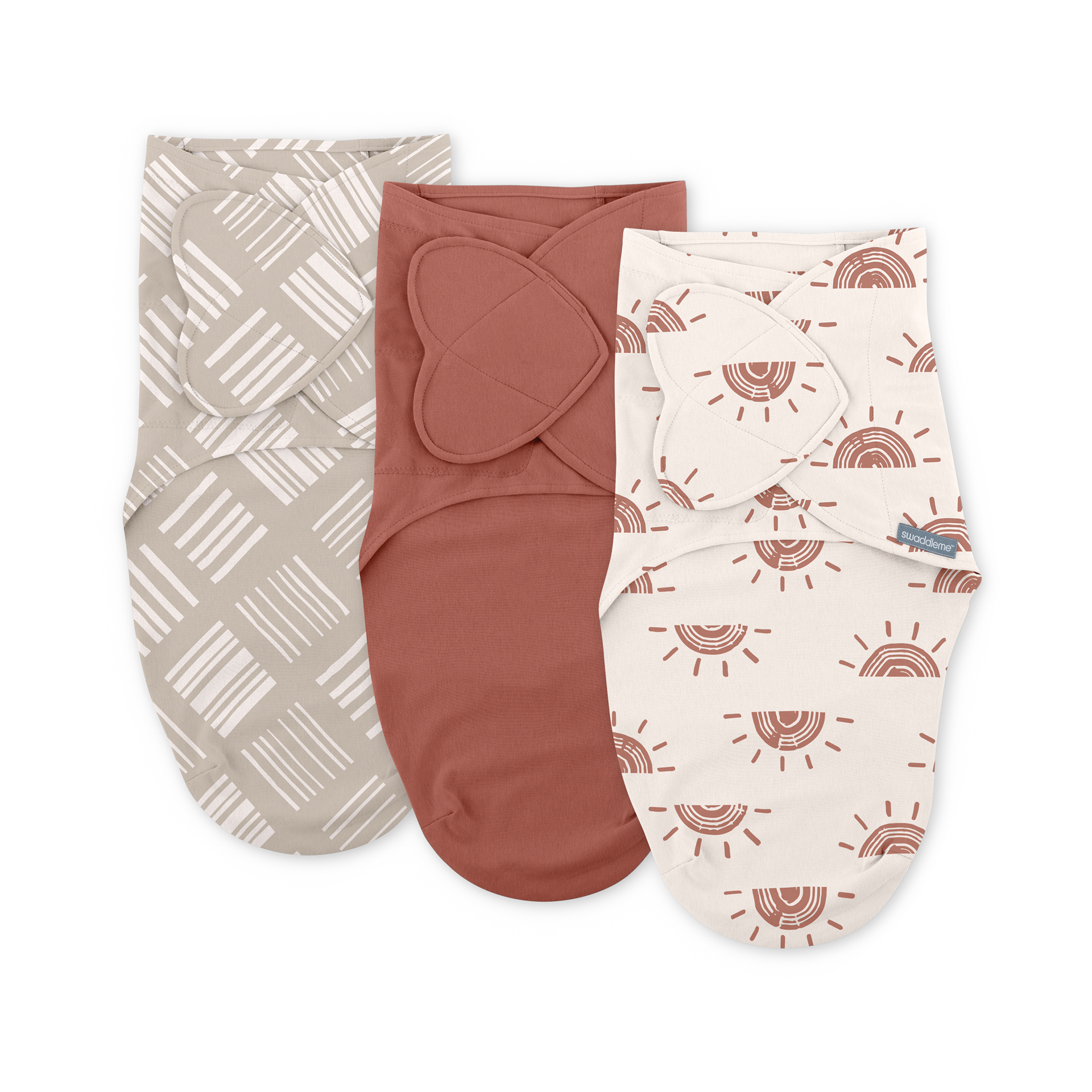 Ingenuity SwaddleMe Monogram Collection Swaddle (3-Pack).