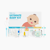 Frida Baby Ultimate Baby Kit | Baby Essentials Gift Set Includes Wellness, Sick Day, Gas Relief Essentials, Grooming Tools & Teething Toys