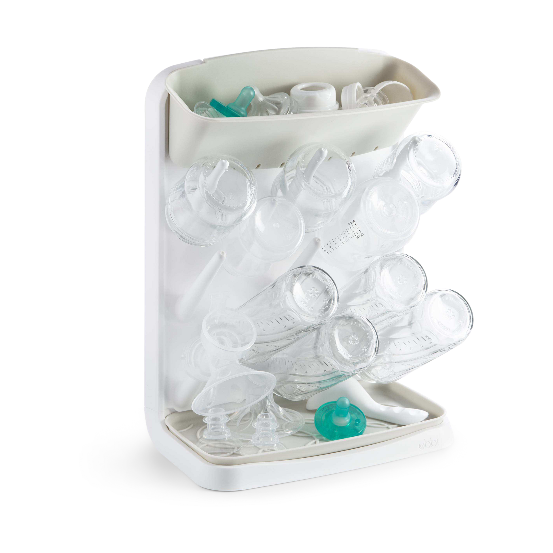 Ubbi Vertical Bottle Drying Rack - Oat