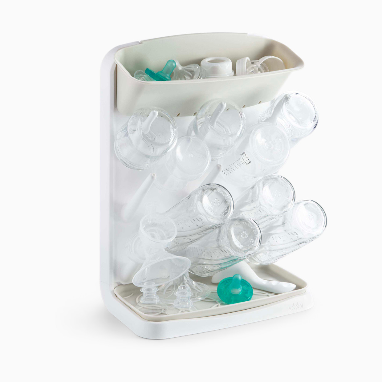 Ubbi Vertical Bottle Drying Rack - Oat.