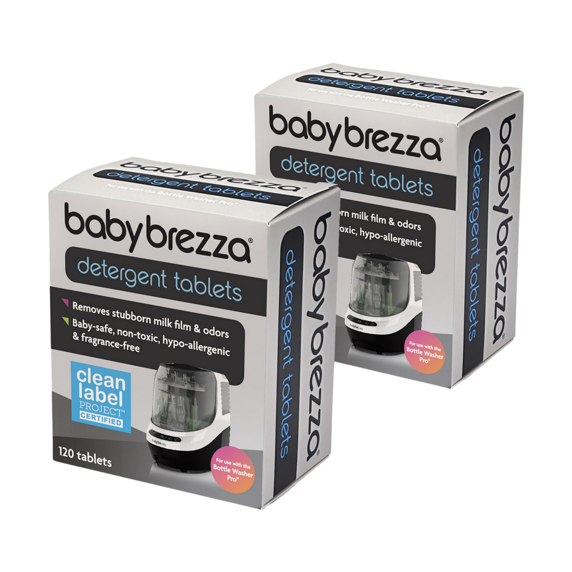 Baby Brezza Bottle Washer Pro Detergent Tablets (240 Tablets).
