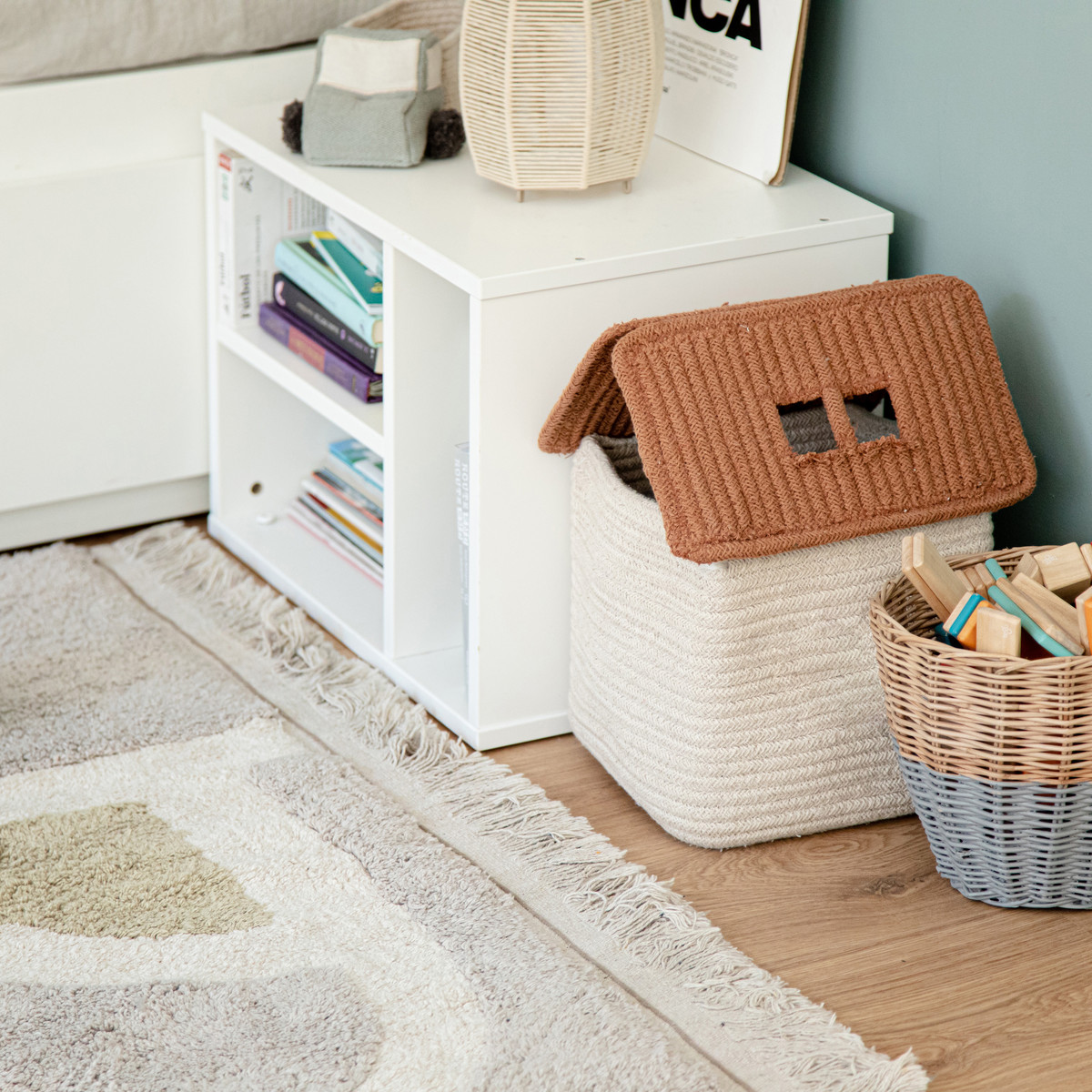 Lorena Canals House Basket - Toffee.