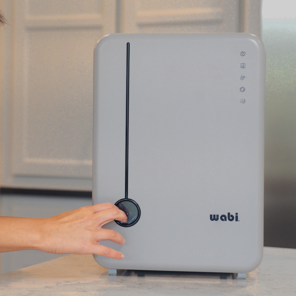 Wabi Baby UVC LED Sanitizer & Dryer Ultra - Gray / Black Trim.