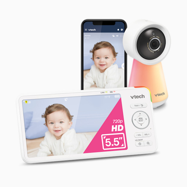 VTech RM6756HD 5.5" HD Smart Wi-Fi Video Baby Monitor.
