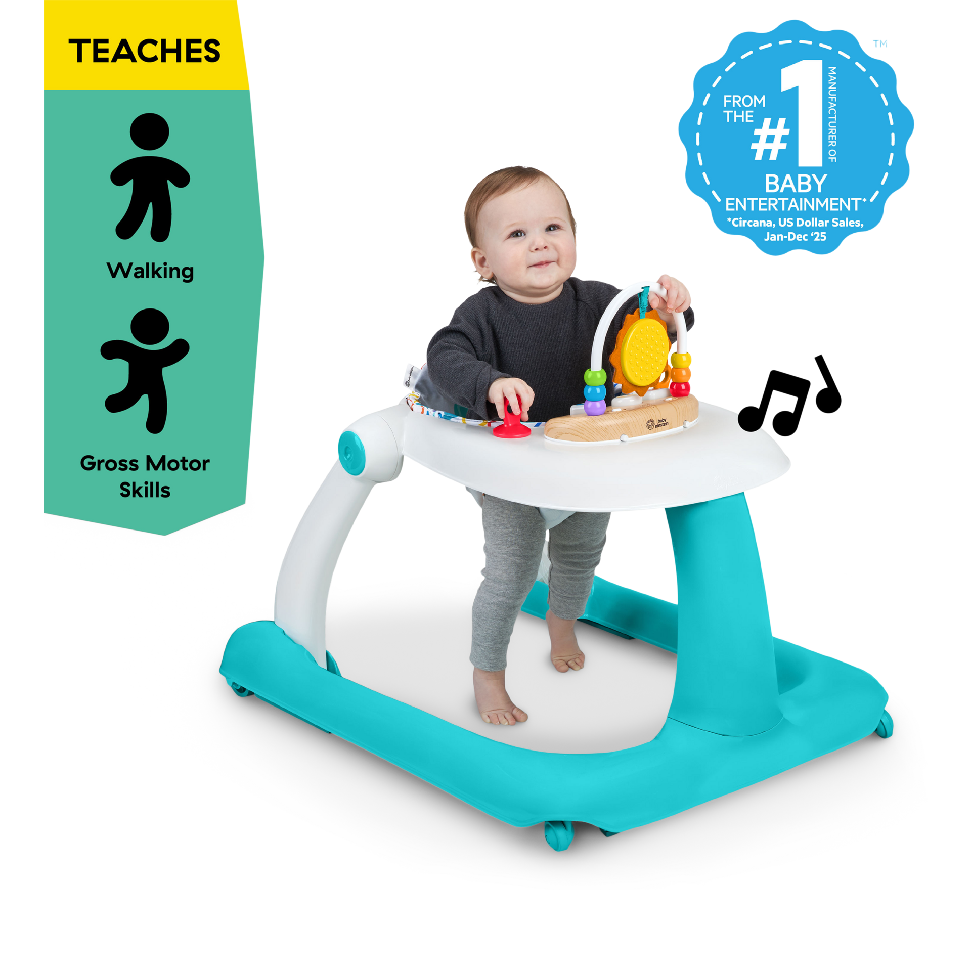 Baby Einstein 3-in-1 Discover More Developmental Activity Walker.