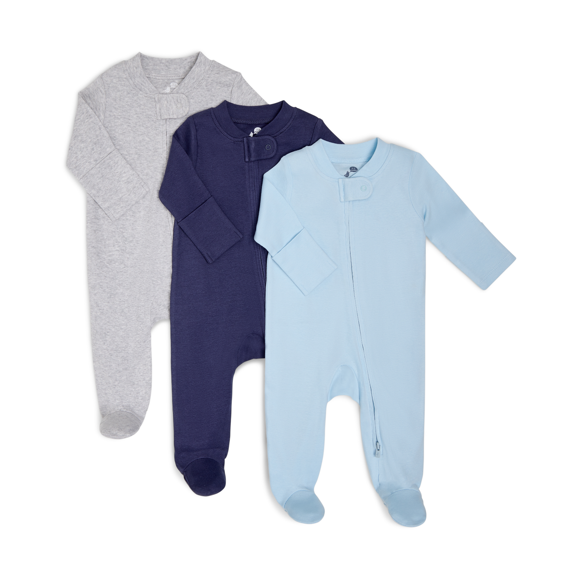 Thumbnail of Heather Gray, Navy, Light Blue