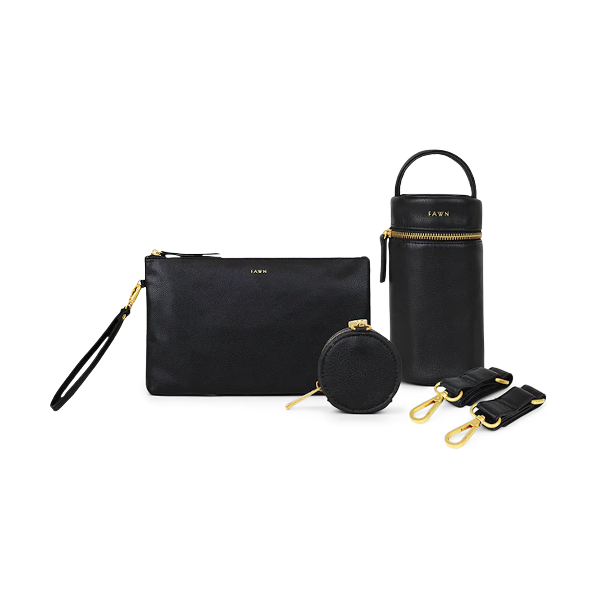 Fawn Design The Diaper Bag Accessory Bundle Black Babylist Shop