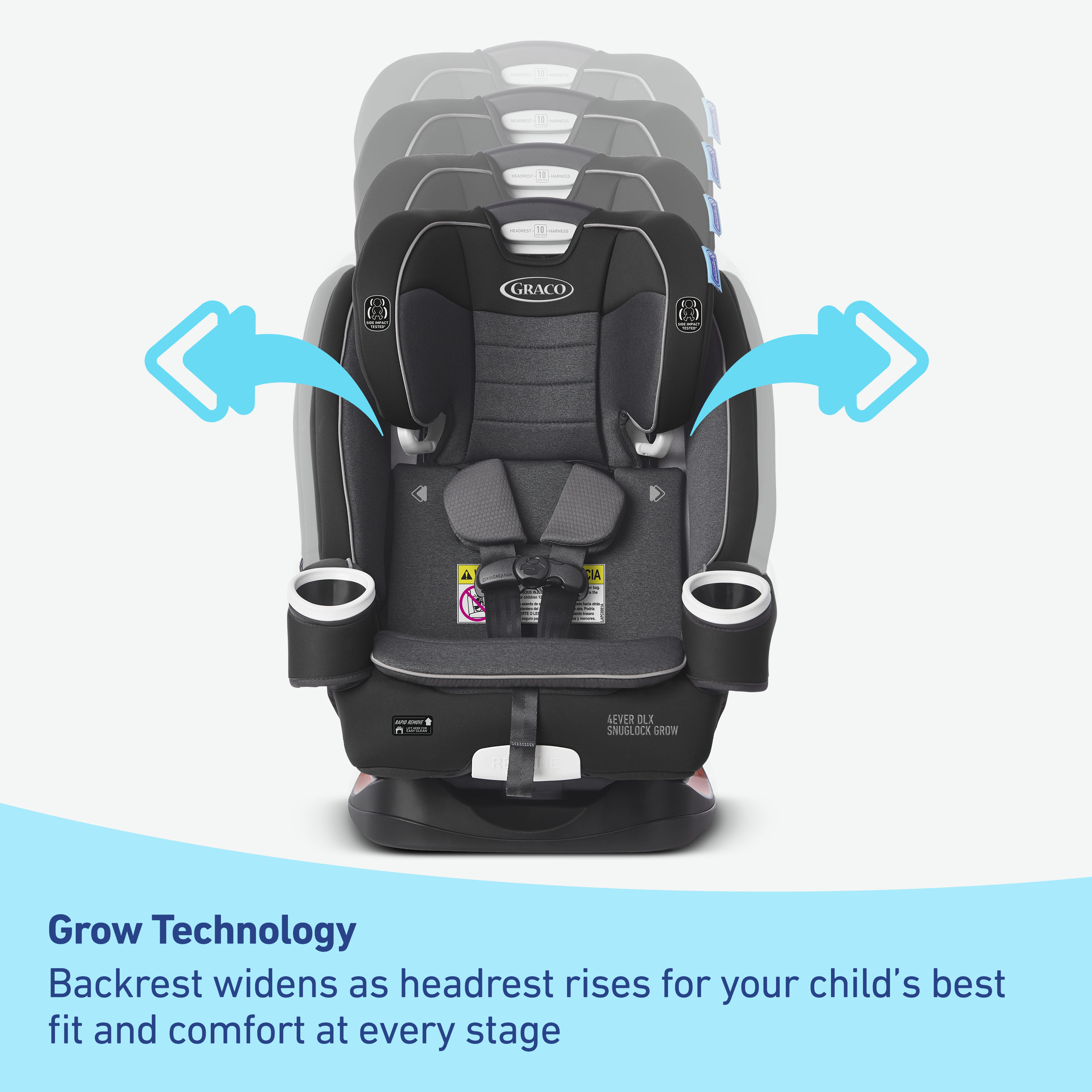Graco 4ever Dlx Snuglock Grow 4 In 1 Car Seat Babylist Store