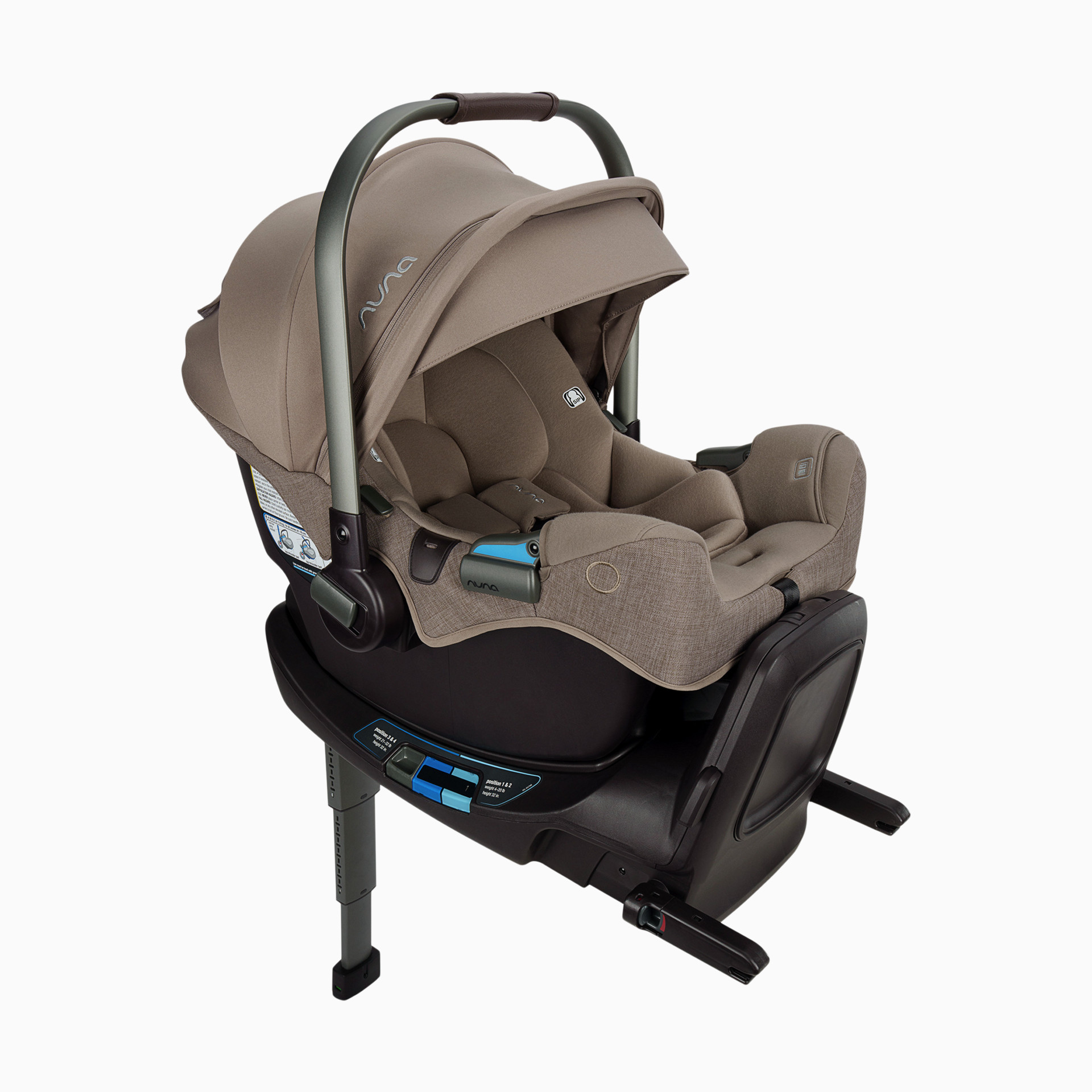 Nuna PIPA RX Infant Car Seat + RELX Base - Granite