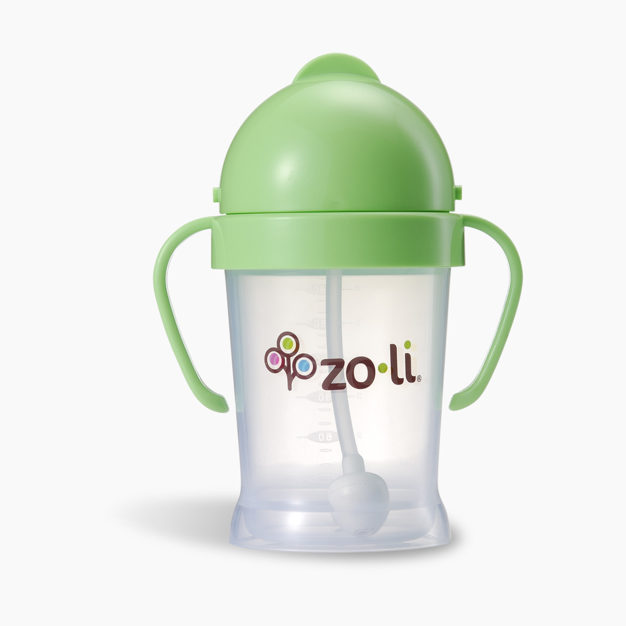 ZoLi BOT Weighted Straw Sippy Cup - Green.