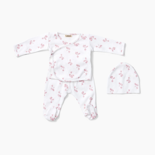Lewis Take Me Home Outfit - Pink Mini Radish, Newborn.
