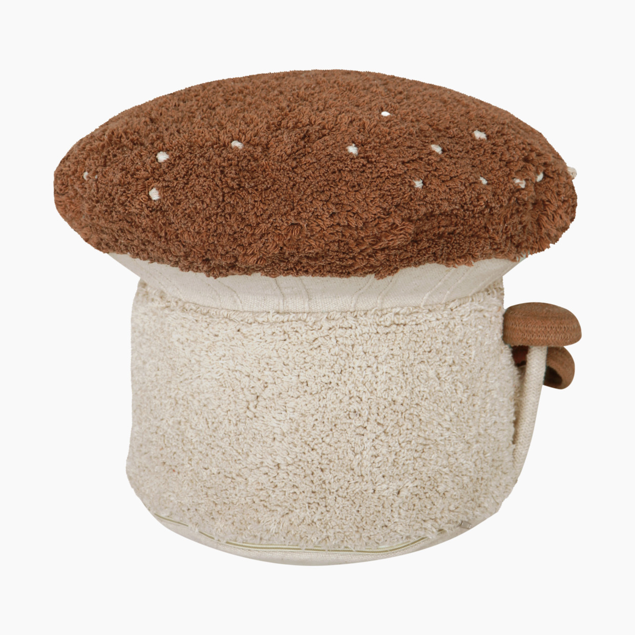 Lorena Canals Boletus Pouf - Toffee, Natural.