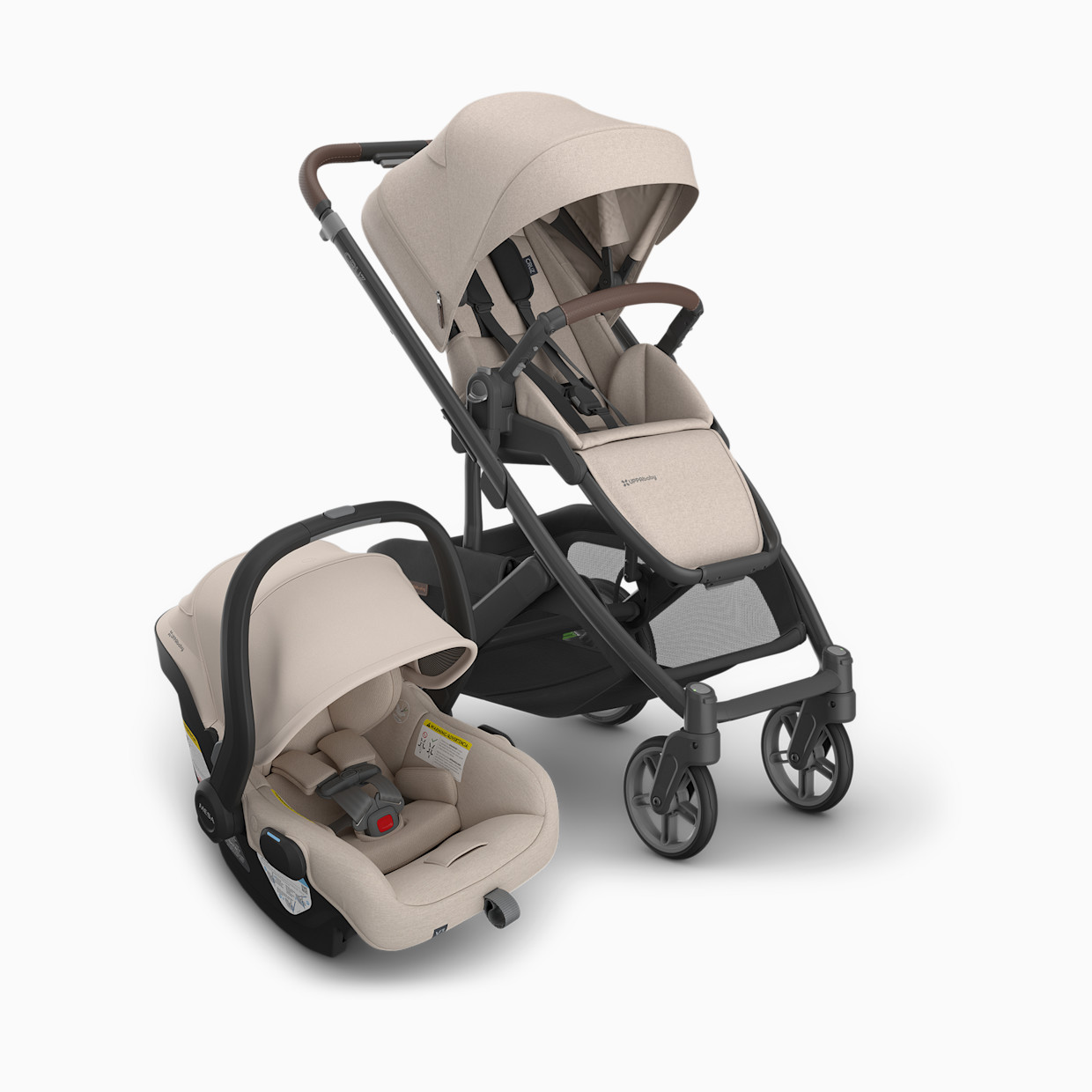 UPPAbaby Cruz V3 Stroller & Mesa V3 Infant Car Seat Travel System - Ada.