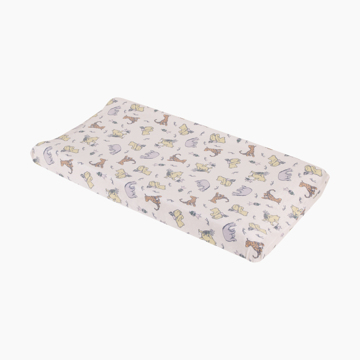 NoJo Baby Printed Changing Pad Cover - Classic Pooh Naturally Friends.