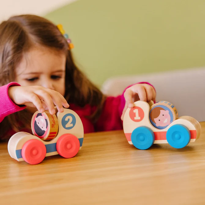 Melissa & Doug GO Tots Race Cars (2 pack).