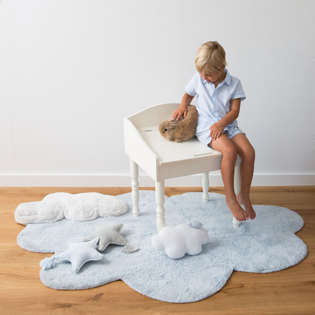 Lorena Canals Puffy Dream Blue Rug.