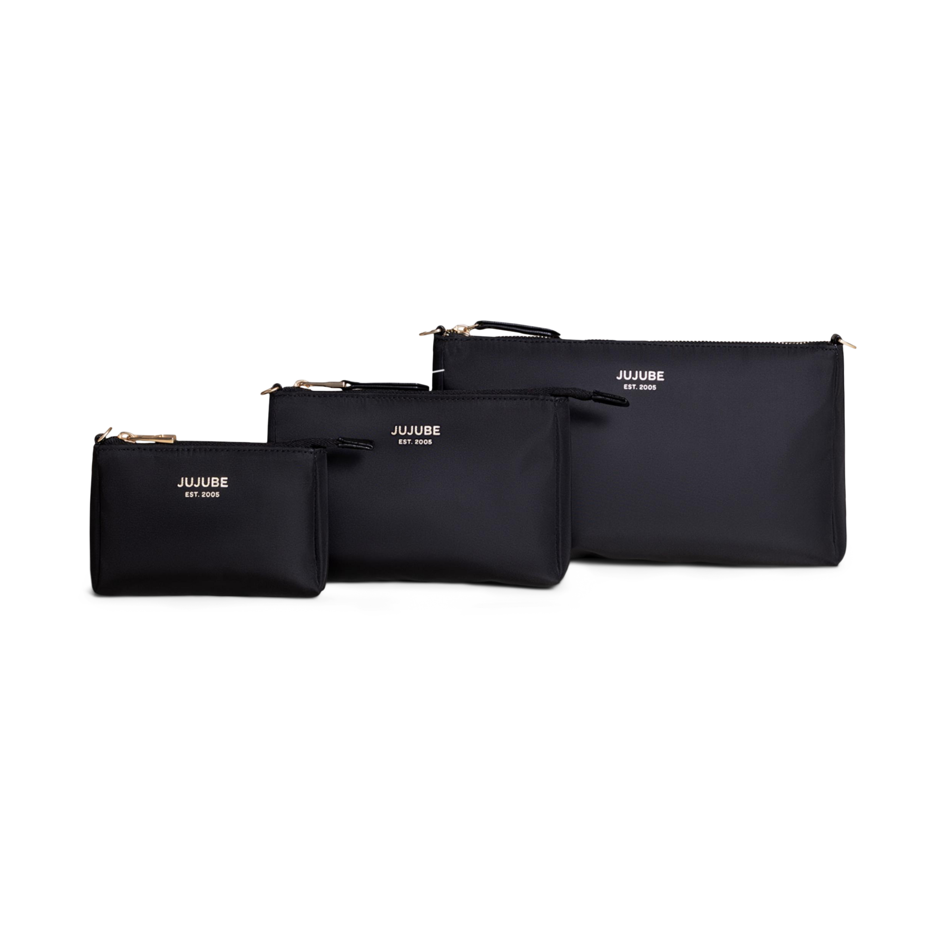 JUJUBE The 3-Piece Pouch Set.