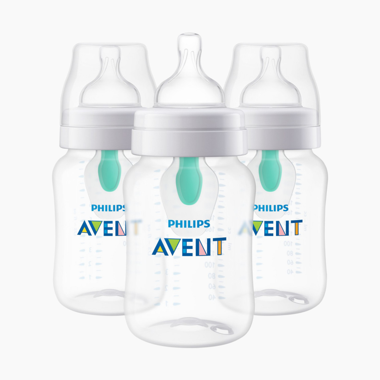 Avent 3-Pack Natural Glass Bottles (8 oz.) - white, one size