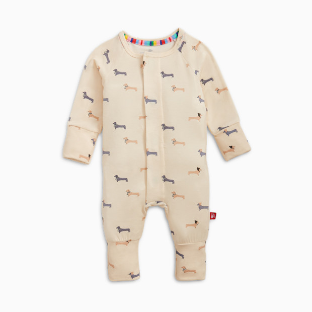 Magnetic Me Modal Magnetic Convertible Coverall - Beenie Von Weinie, 0-3 M.