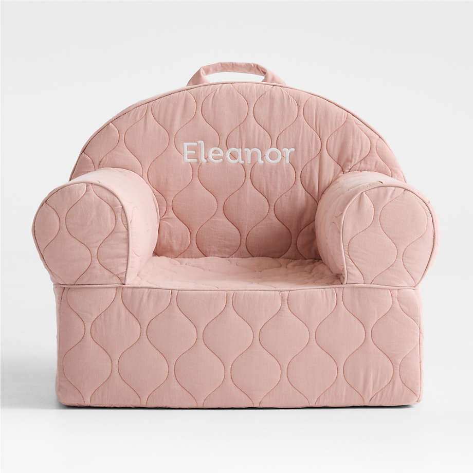 Organic Cotton Quilted Corduroy Lounge Nod Chair.