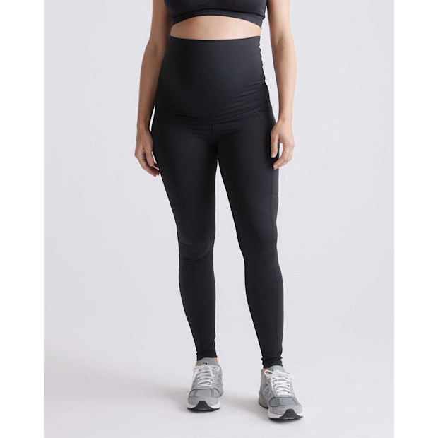 Quince Performance Maternity & Postpartum Leggings.