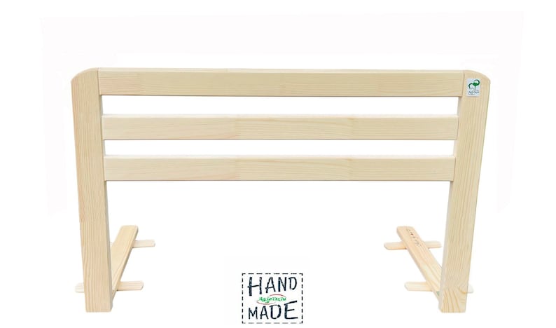 Agjudase Wooden Baby Bed Safety Guard Rail.
