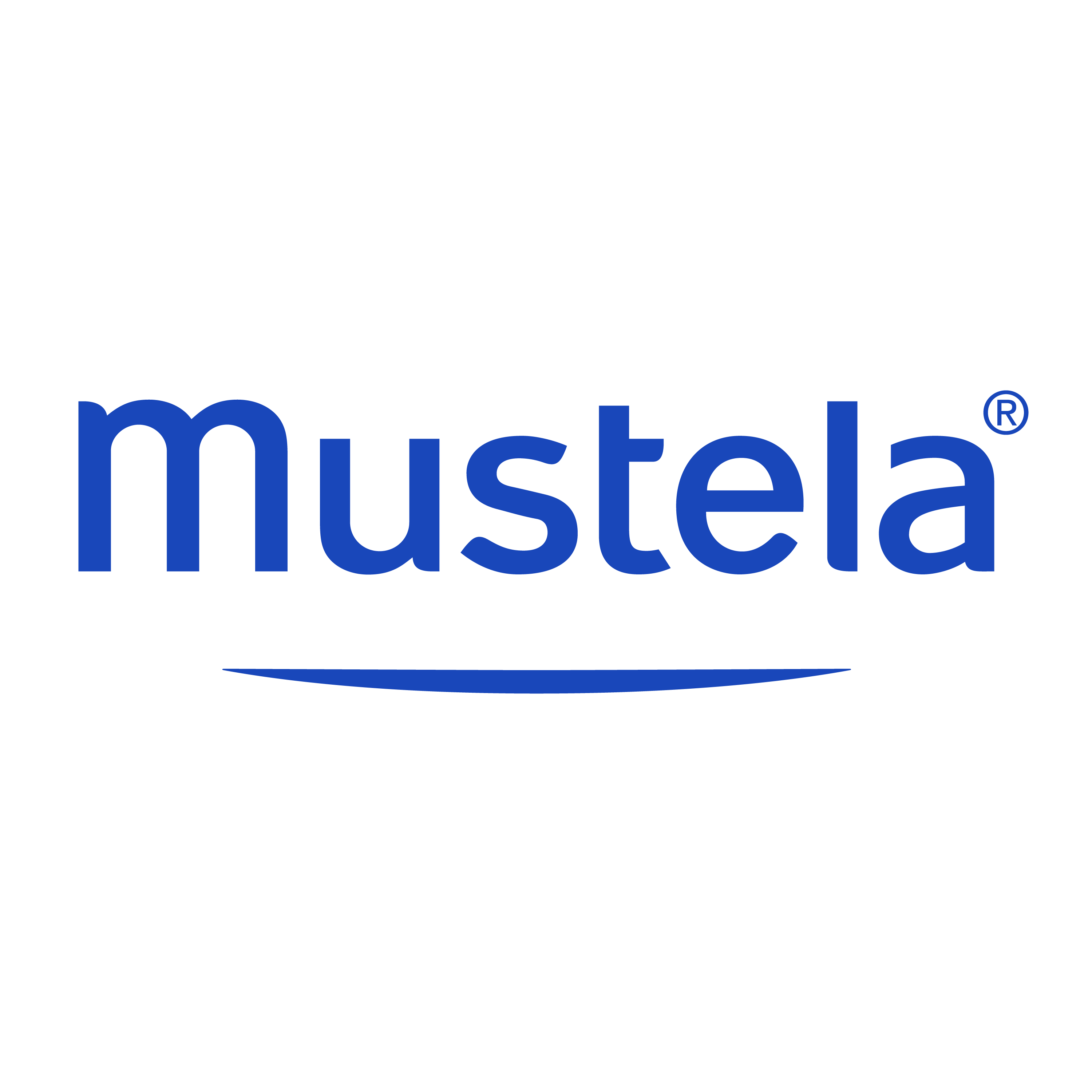 Logo for Mustela.