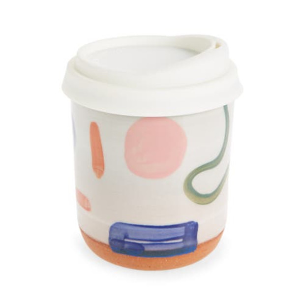 Nordstrom Handmade Ceramic Travel Mug.