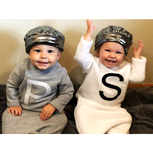 Babas Playhouse Salt and Pepper Twin Costume.