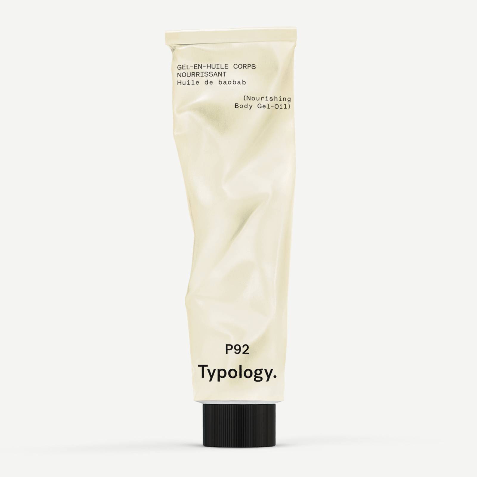 Typology Stretch Mark Gel — with Baobab Oil.