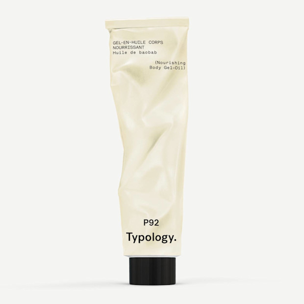 Typology Stretch Mark Gel — with Baobab Oil.