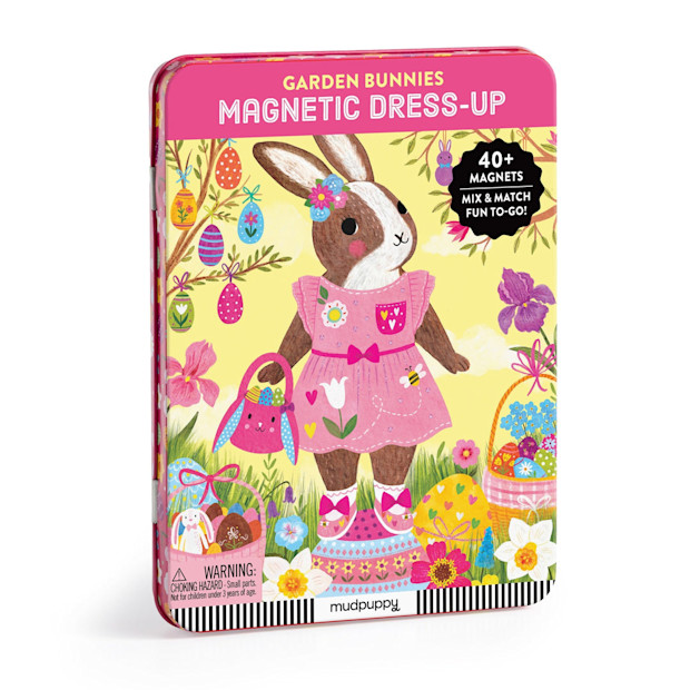 Garden Bunnies Magnetic Dress Up Set.
