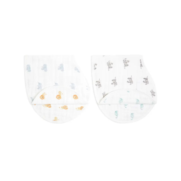 Aden + Anais 2-Pack Organic Muslin Burpy Bibs