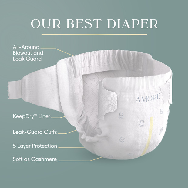 Pampers AMORE Diapers.