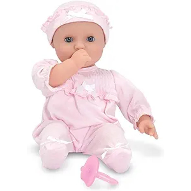 Melissa & Doug Mine to Love Jenna Soft Body Baby Doll.