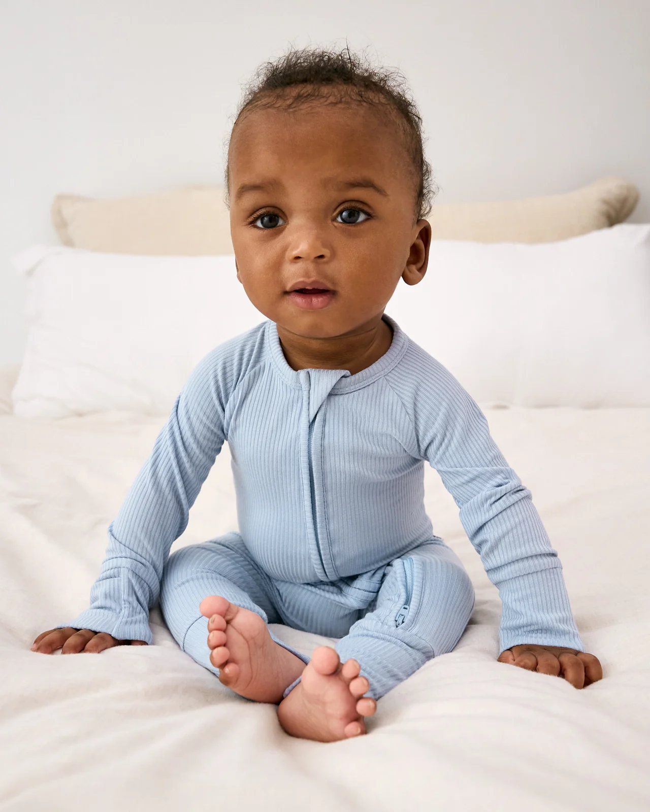 Little Sleepies Bamboo Viscose Zip Romper Pajamas | Little Sleepies - $36.00.