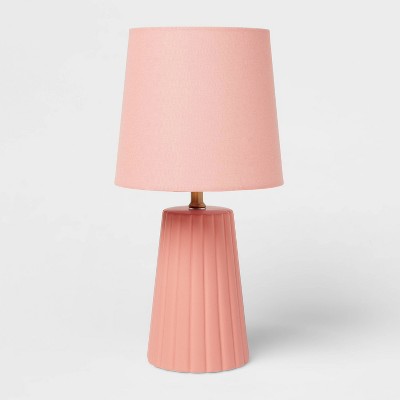Pillowfort Tapered Ribbed Table Lamp.