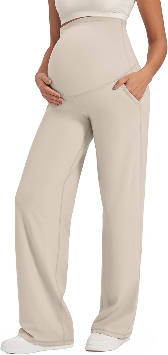 Maternity Yoga Flare Pants.